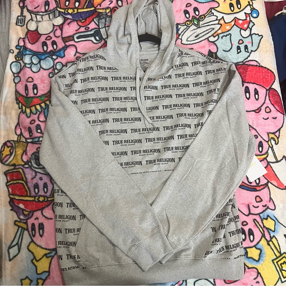 True Religion Gray Hoodie